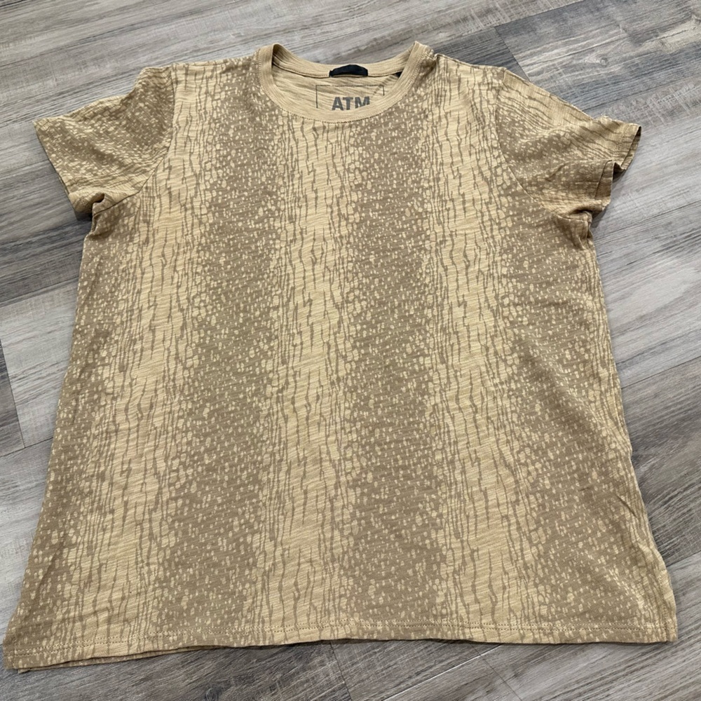 ATM Anthony Thomas Melillo Beige Tee